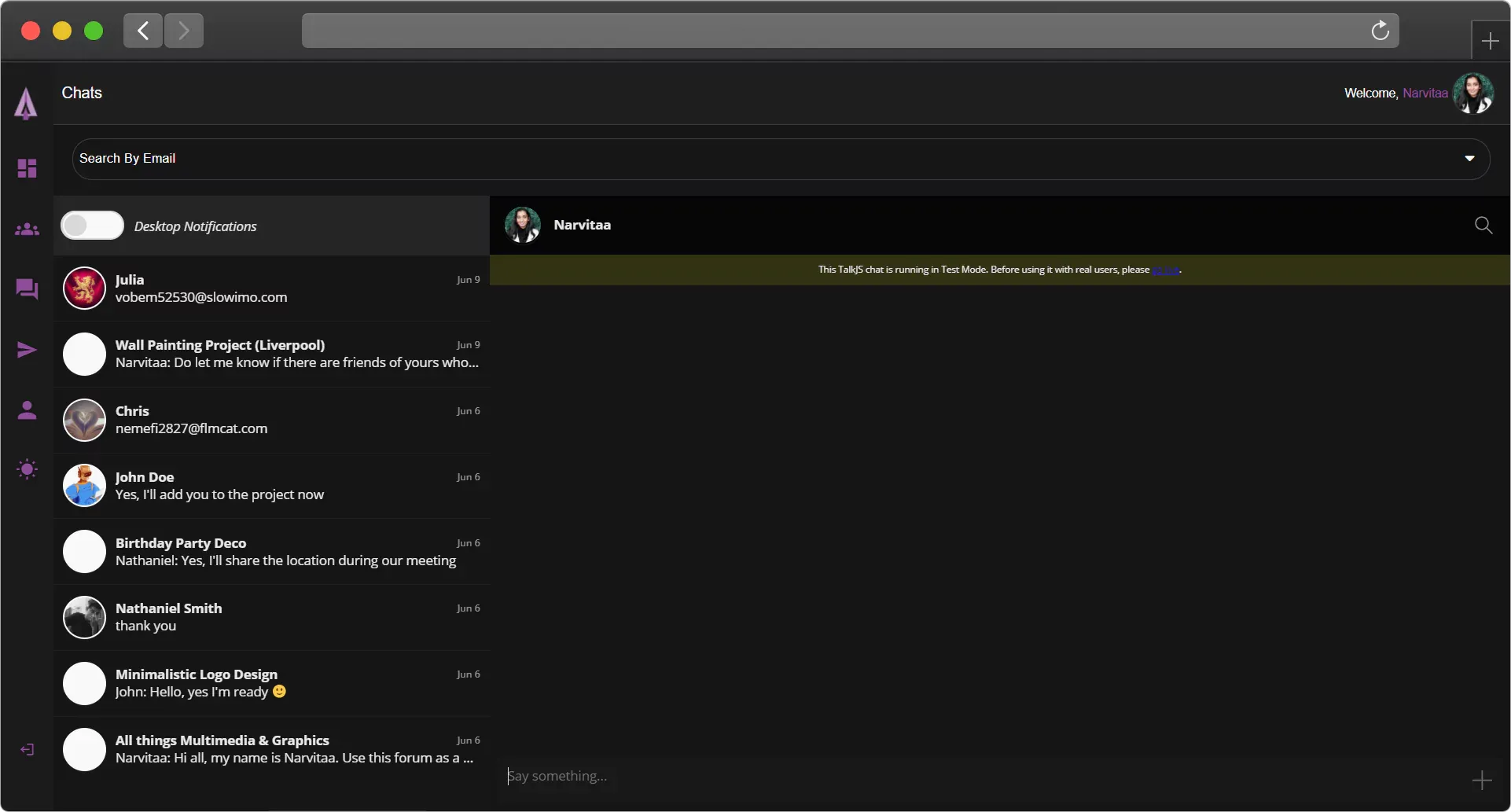 Chats Page