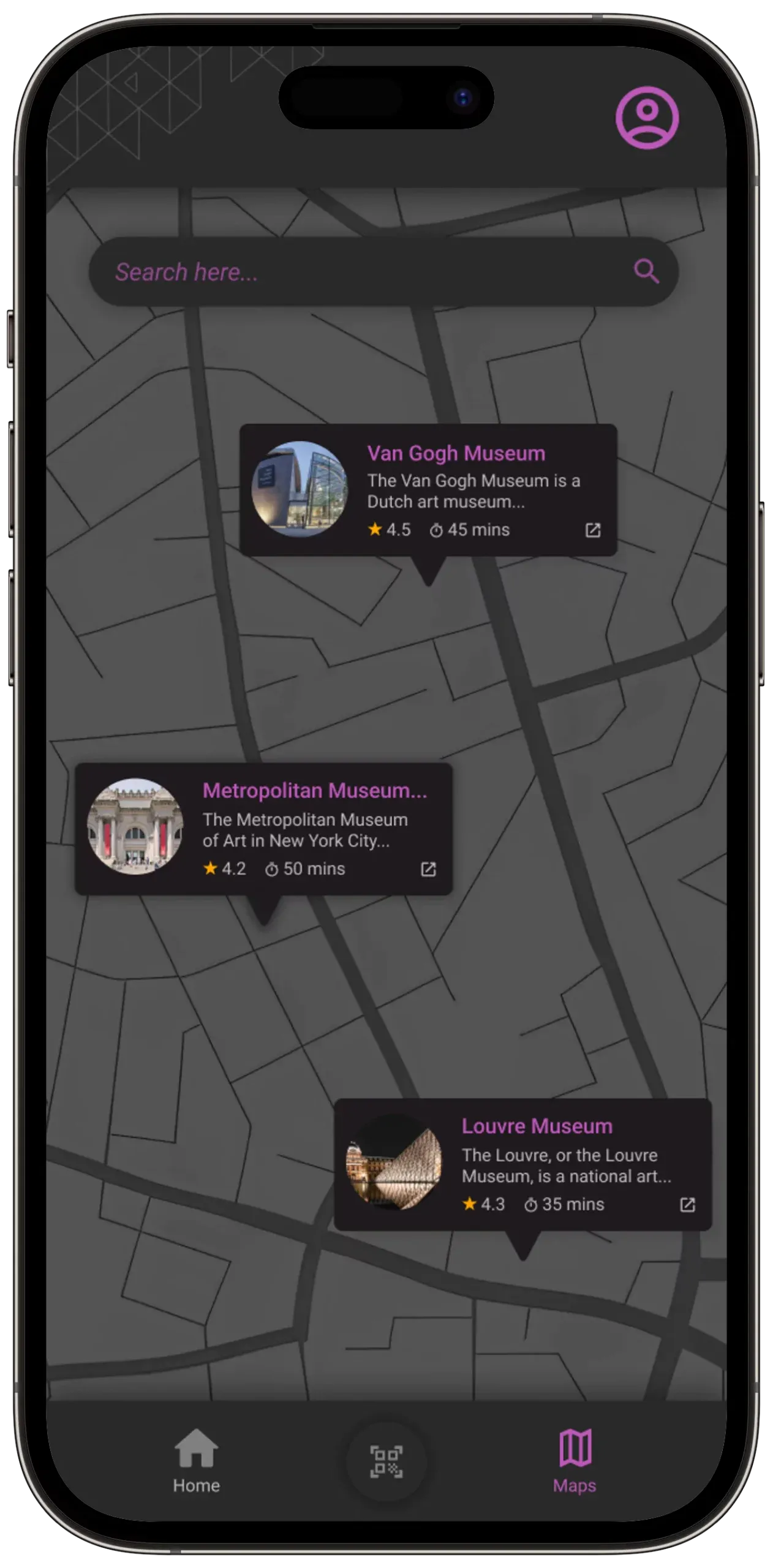 Maps Page