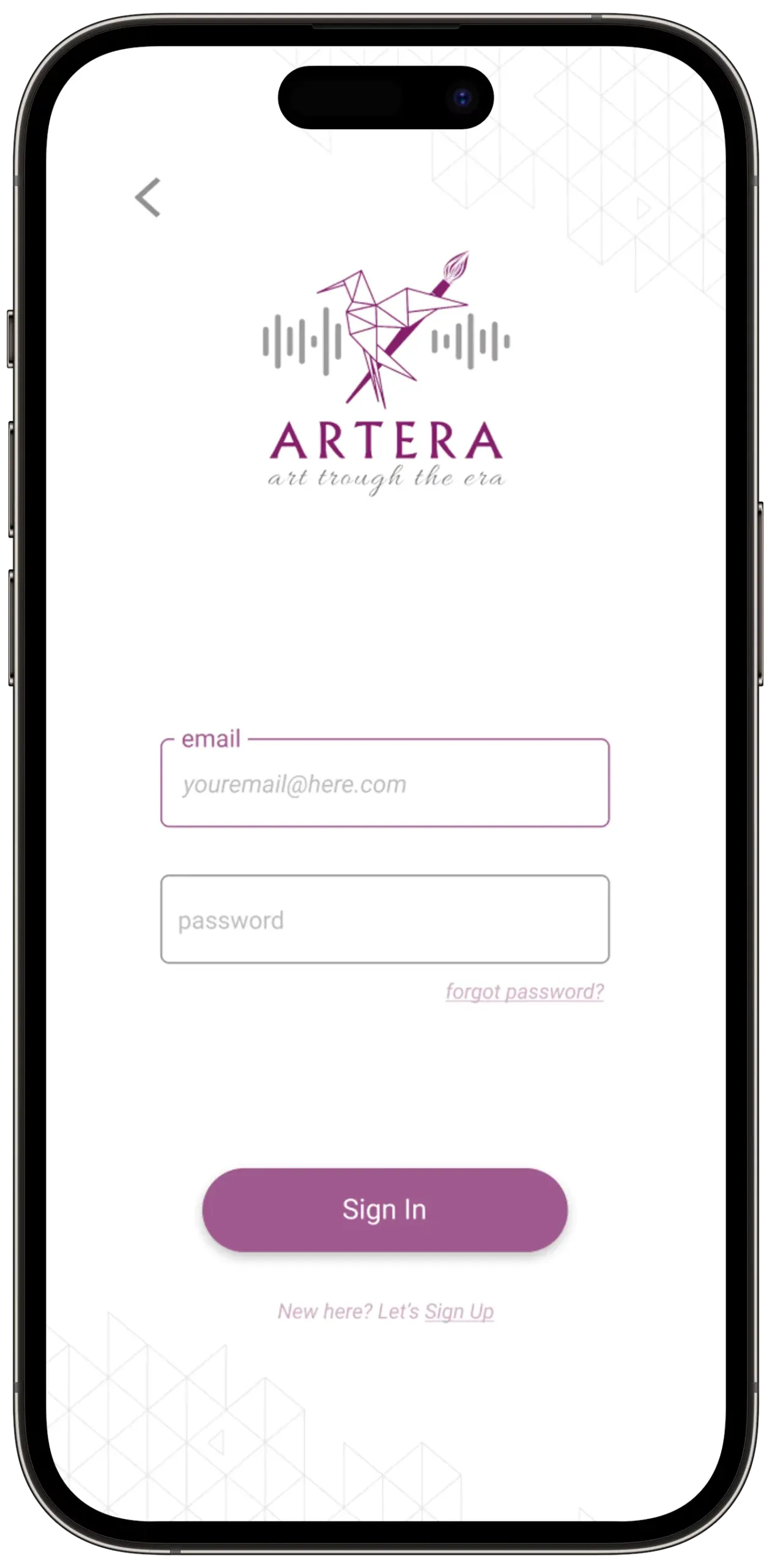 Sign In Page
