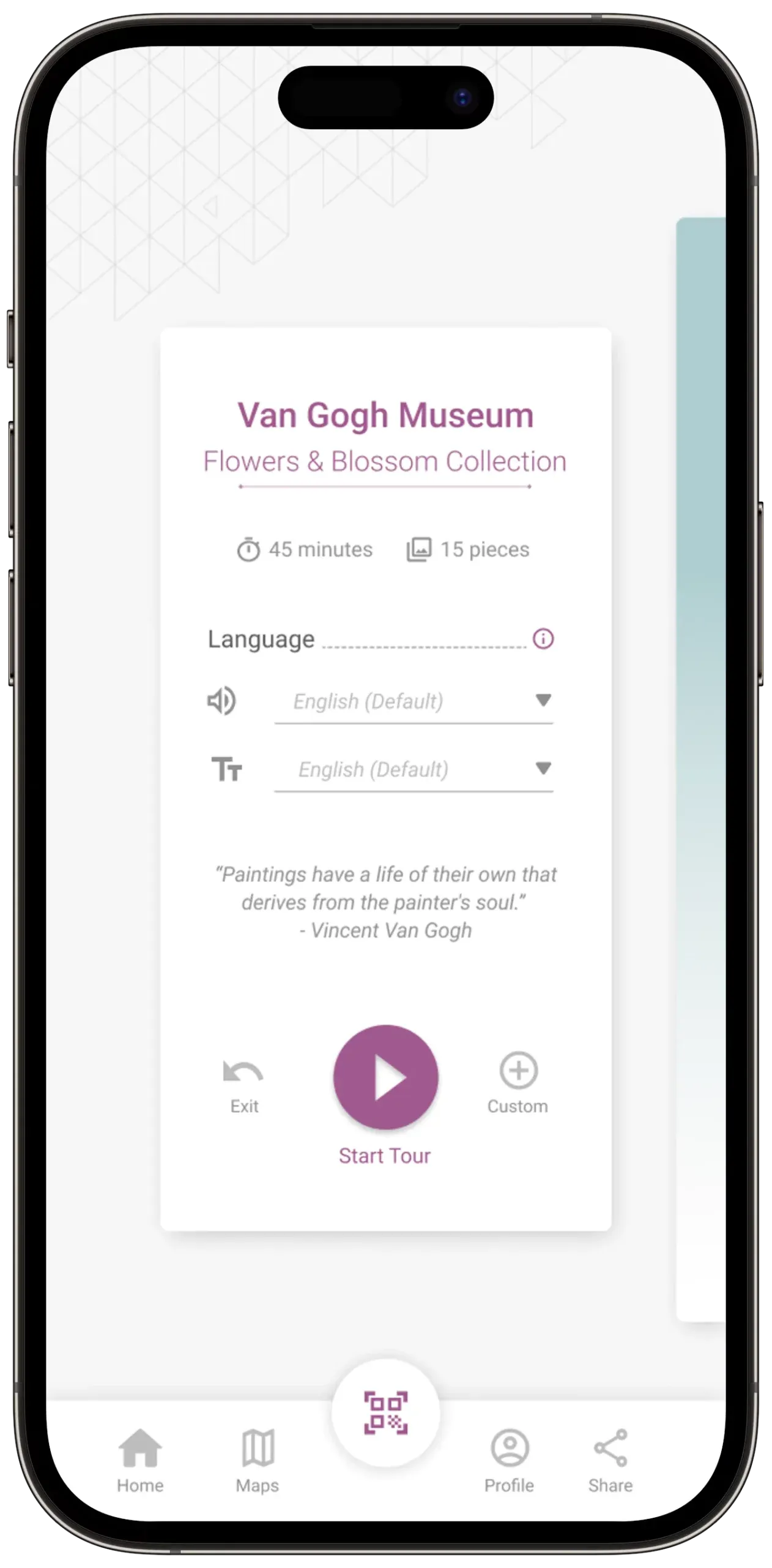 Tour - Start Page