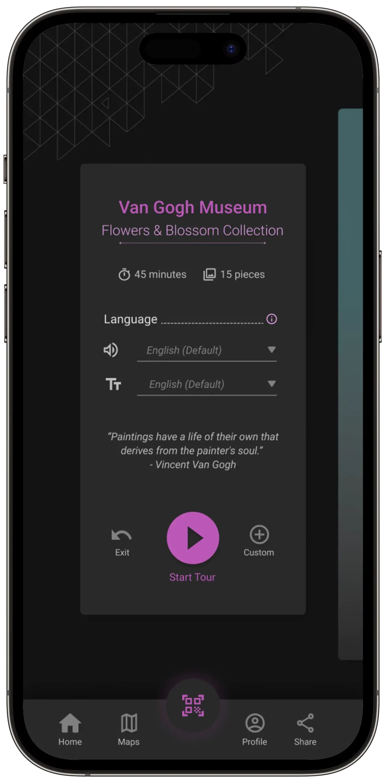 Tour - Start Page
