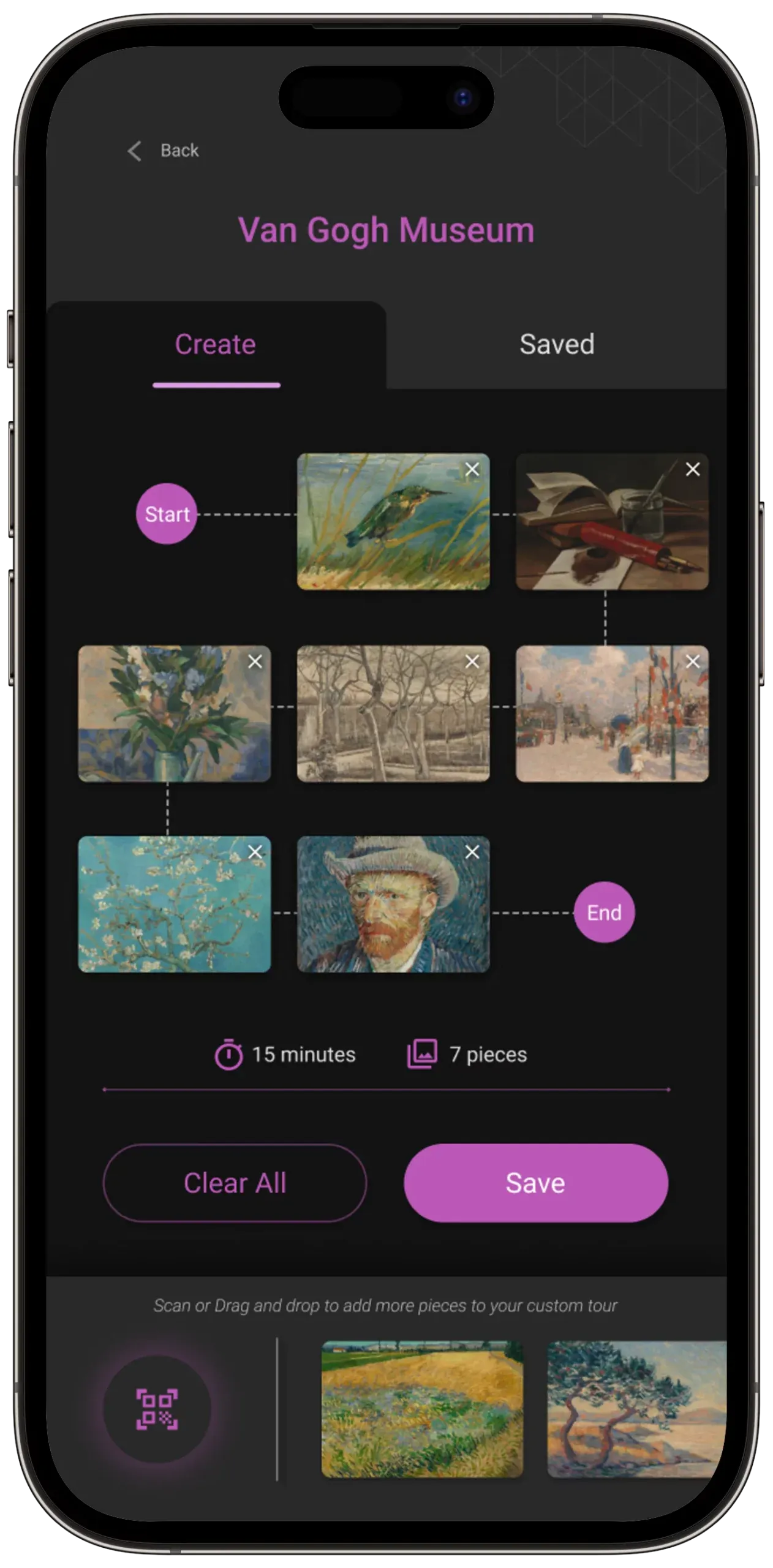 Tour Plan - Create Page